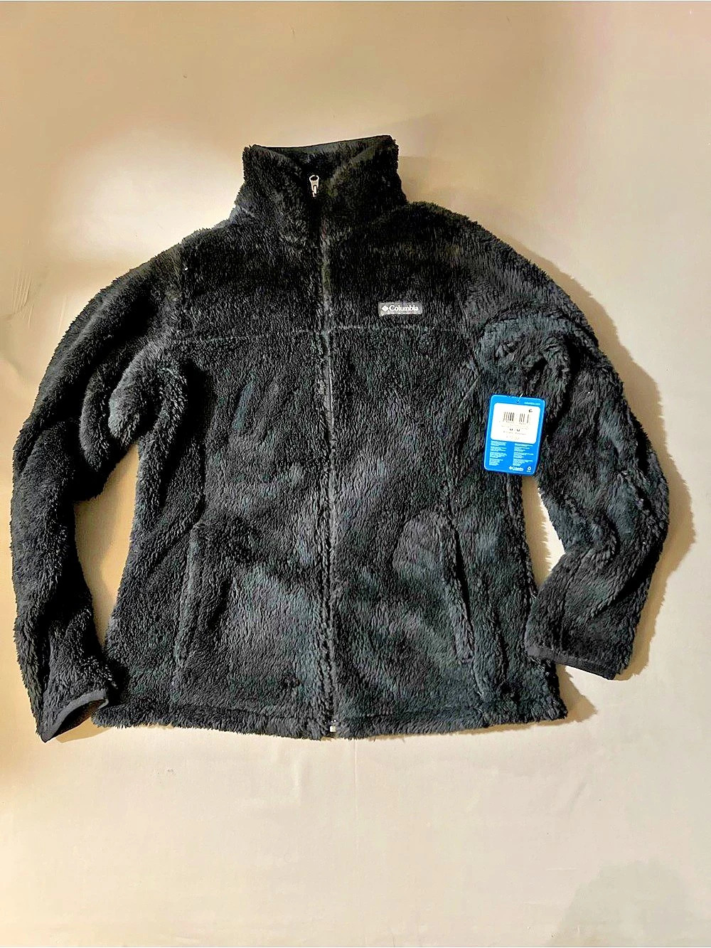 Columbia Fire Side II Sherpa Full-Zip Jacket Black Large